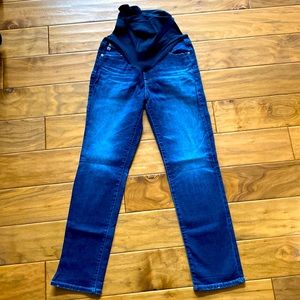 Adriano Goldschmied Maternity Jeans. Ankle Length. Size 27 waist/ 4.